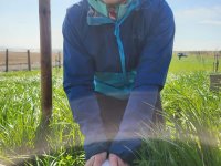 Installation of TMS sensors for temperature and soil moisture monitoring