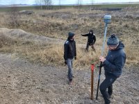 GPS targeting of the exact position of TMS sensors and biological survey in the vicinity of the sensor