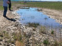 Water features created by subsidence